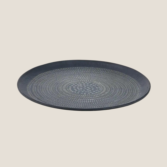 Mahika Tray in Black, Medium