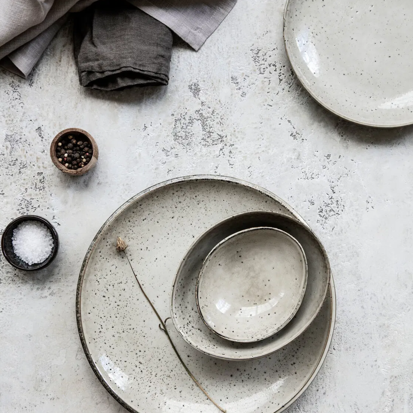 Lake Small Bowl, Grey