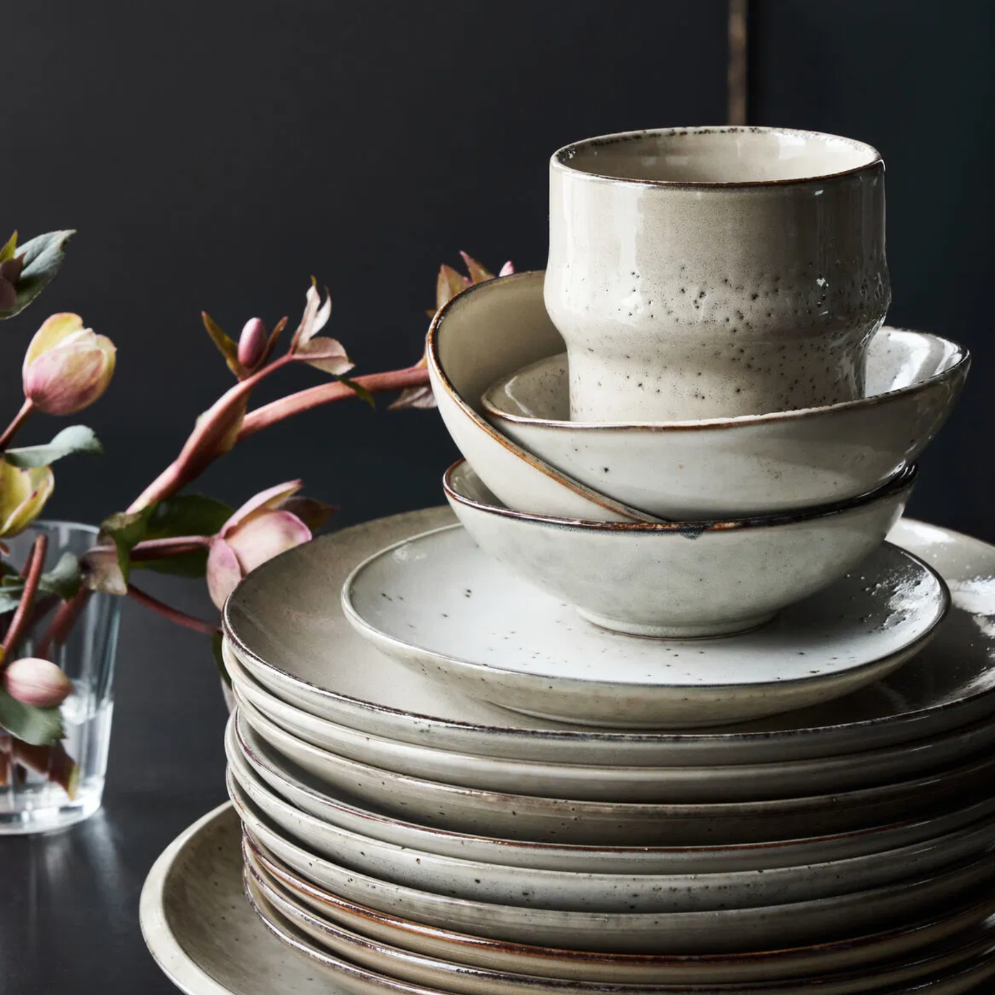 Lake Small Bowl, Grey