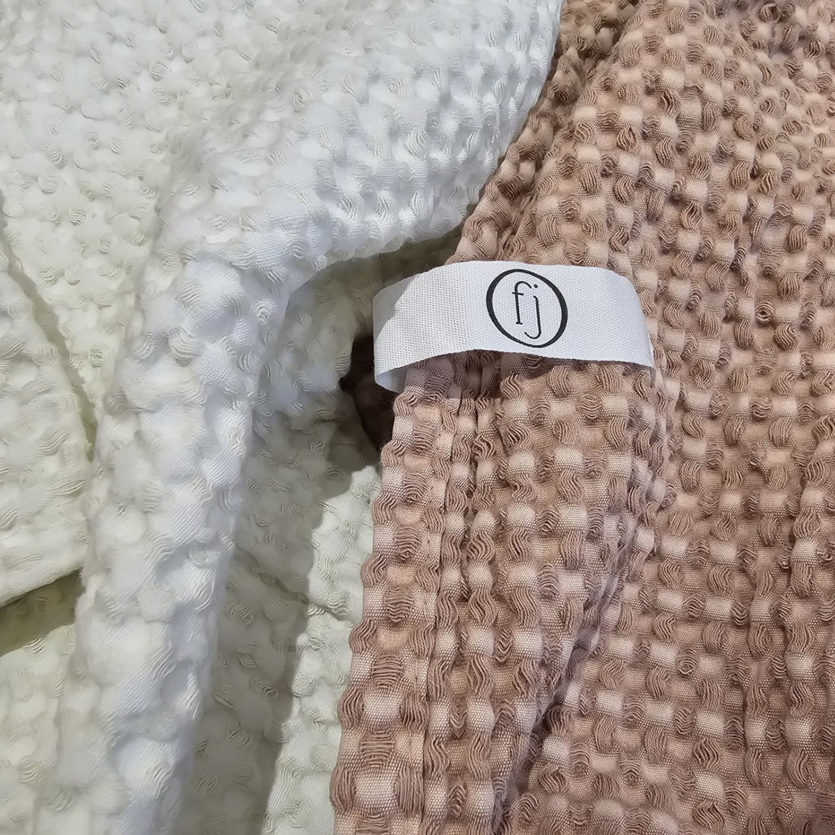 Blush Classic Waffle Towel Set