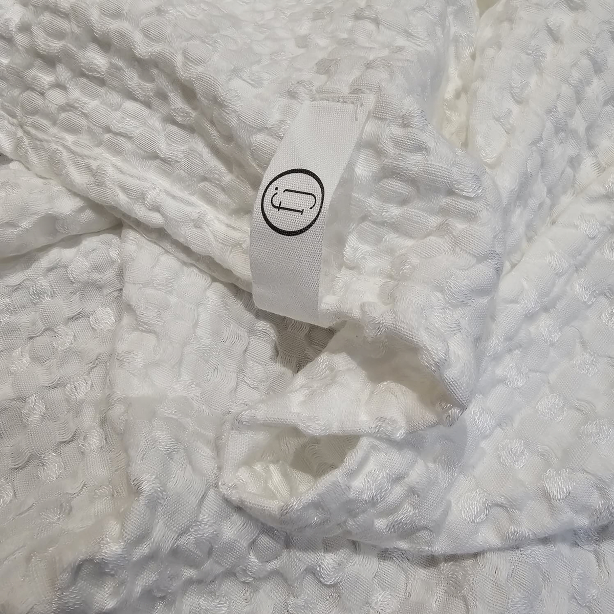Whisper Signature Waffle Towel