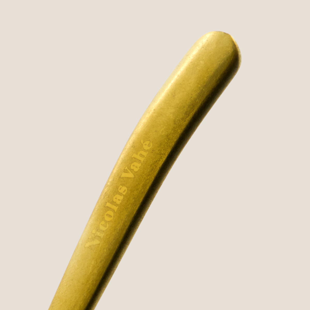 Nicolas Vahe Antique Gold Teaspoon