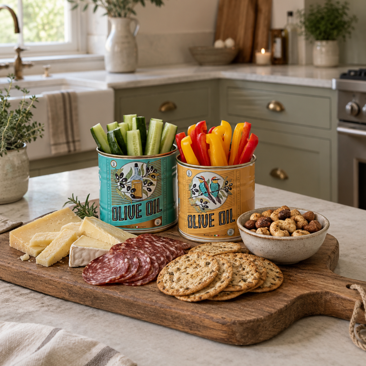 Olive Oil Mini Tins - 2pk