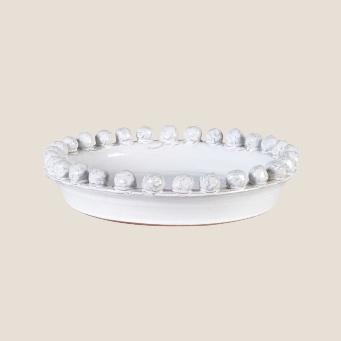 Large Bobble Edged Fruit Bowl