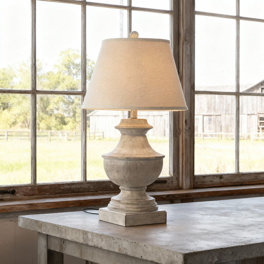 Montara Table Lamp With Linen Shade