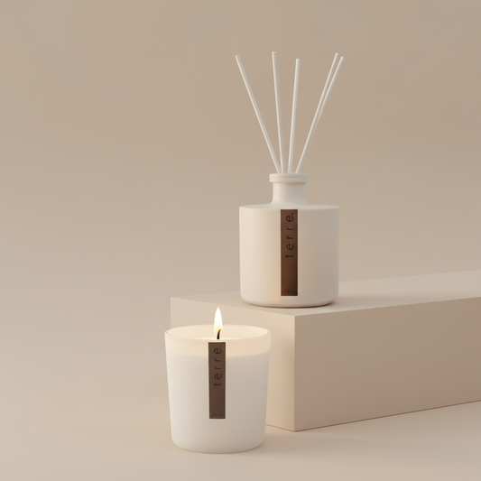 terre.  Elara 30cl Tumbler Candle