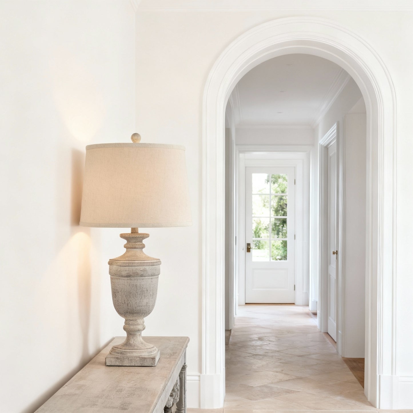 Ossia Table Lamp With Linen Shade