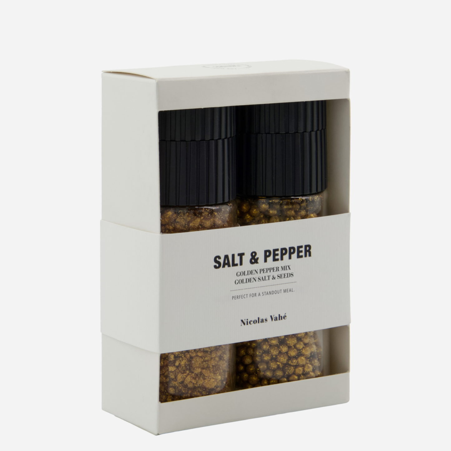 Nicolas Vahe Gift Box, Golden Pepper Mix & Golden Salt & Seeds