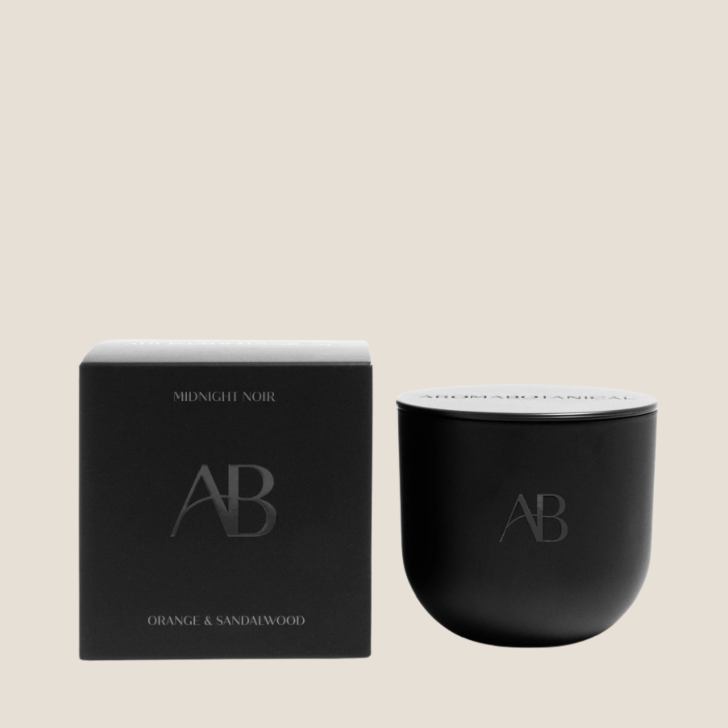 Midnight Noir 340g Candle - Orange & Sandalwood