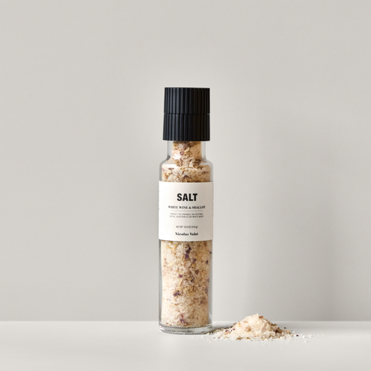 Nicolas Vahe Salt, White Wine & Shallot